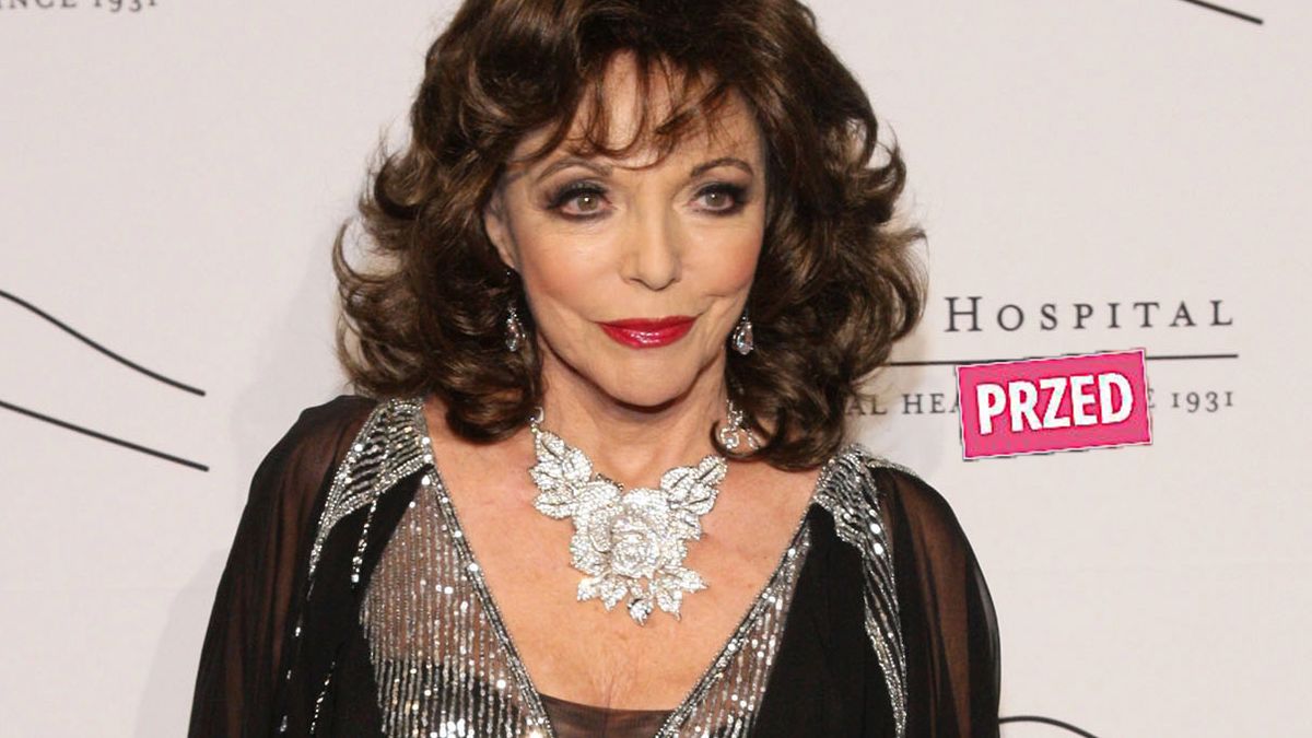 Czy Joan Collins wygląda młodziej niż jej córka? (fot. GettyImages)