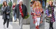 Gwiazdy niedzielnego wydania "Dzień Dobry TVN": Anna Kalczyńska, Magda Gessler z ojcem, Natalia Szroeder...