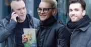 Gwiazdy przed studiem "DDTVN" i "Pytania na śniadanie": Agnieszka Chylińska, Szymon Wydra, Duncan Laurence