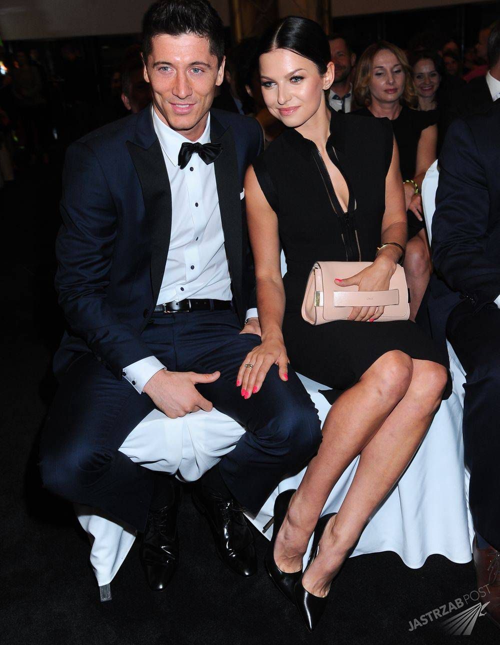 Anna Lewandowska i Robert Lewandowski na gali Superbrands
Fot. ons