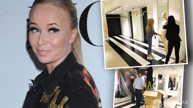 Stoisko La Mania w Harrodsie w Londynie