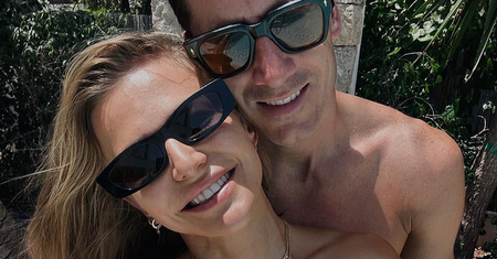 Robert Lewandowski obchodzi 35. urodziny. Anna rozpieszcza go od samego rana. Odwdzięczył się buziakiem