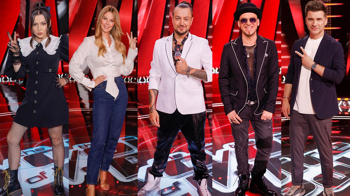 Gwiazdy na planie "The Voice of Poland 13": Lanberry, Tomaszewska, Baron, Tomson, Kammel i inni