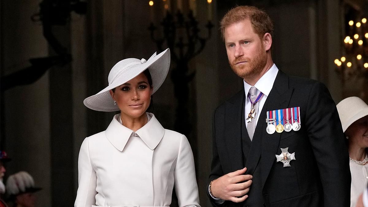 Meghan Markle i książę Harry na jubileuszu 70-lecia panowania królowej