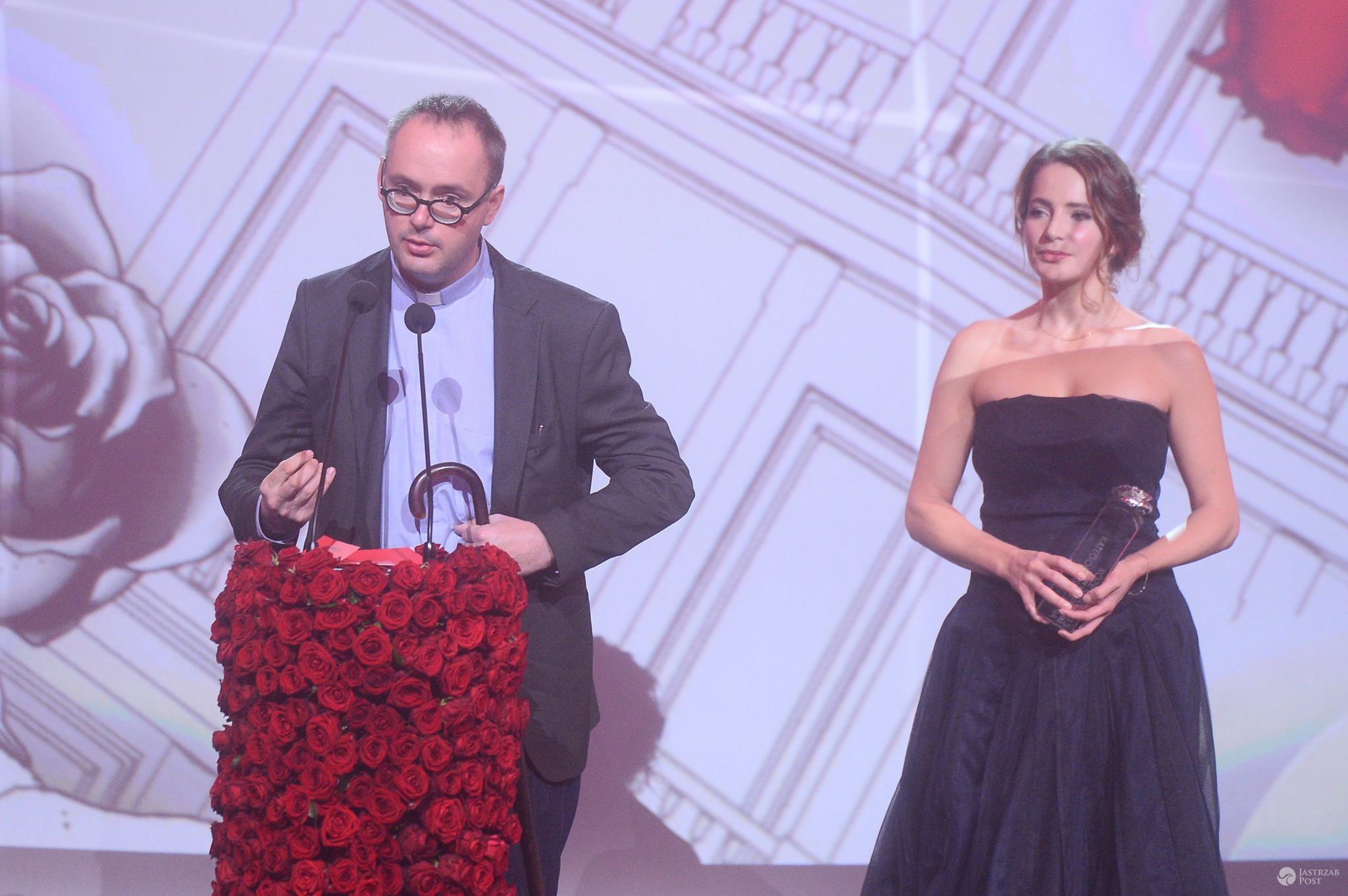 Ks. Jan Kaczkowski - laureat Róż Gali 2015