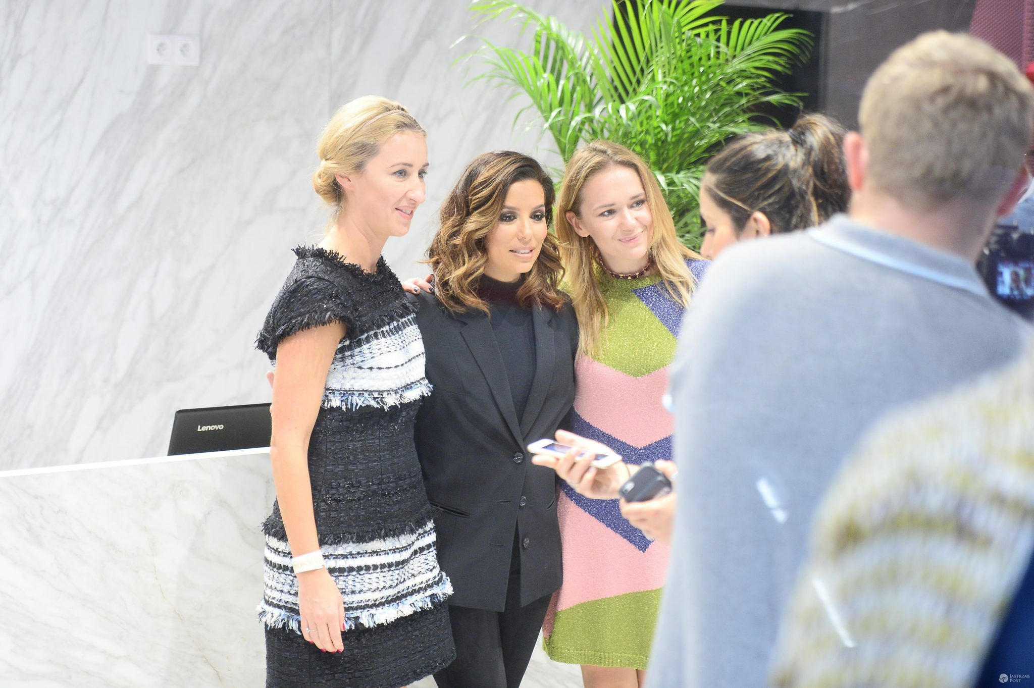 Eva Longoria i duet Bizuu - CH Posnania w Poznaniu