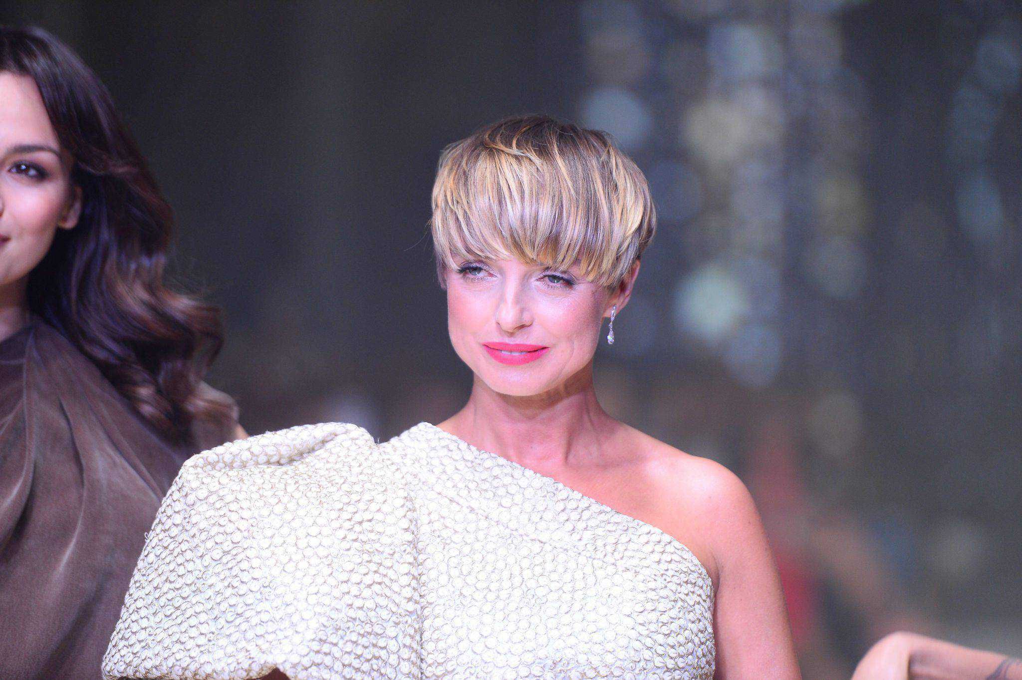 Katarzyna Sokołowska modelką na pokazie Dawida Wolińskiego dla Magnum