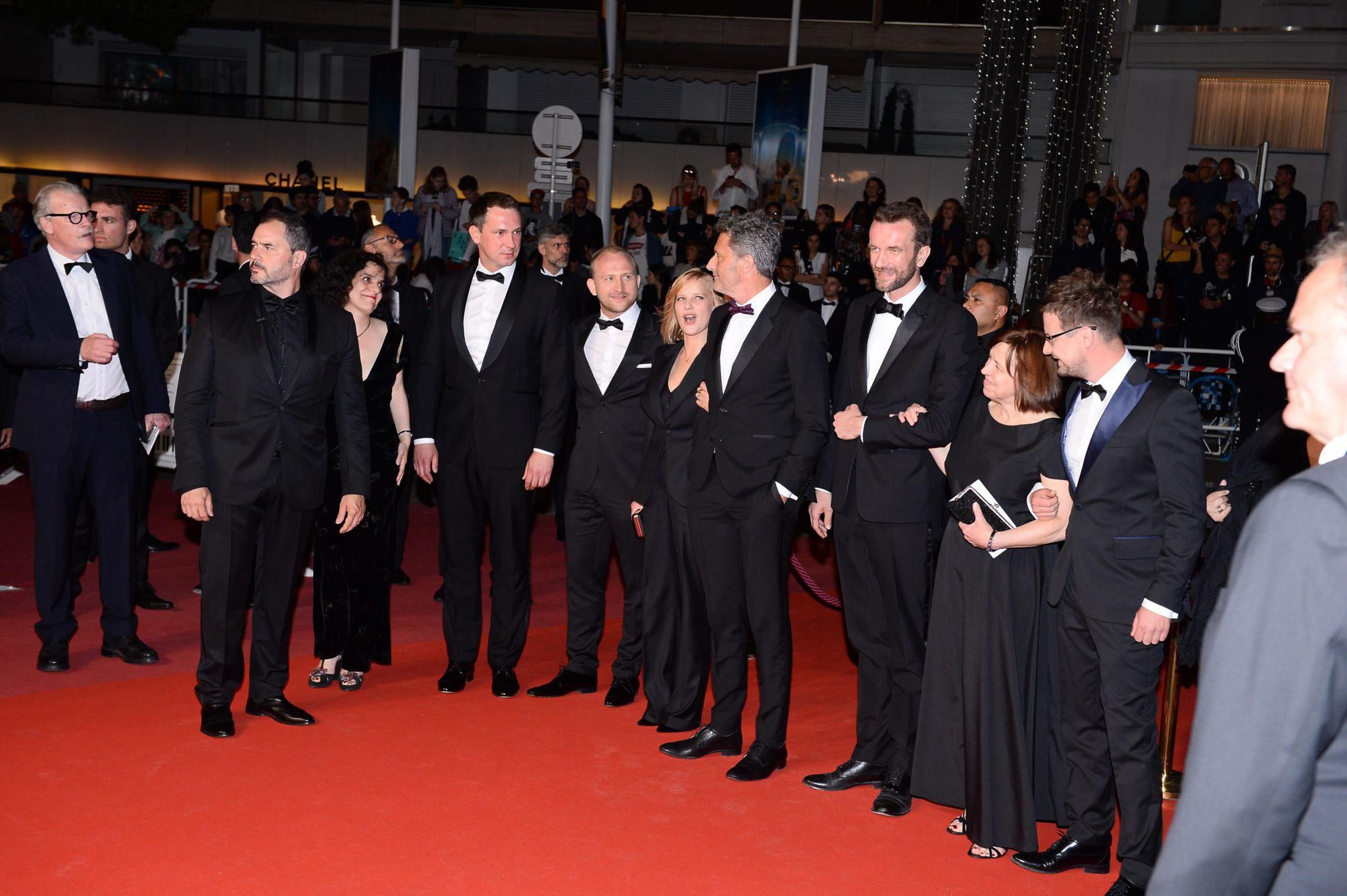 Paweł Pawlikowski, Tomasz Kot, Borys Szyc, Joanna Kulig - premiera filmu "Zimna Wojna", Cannes 2018