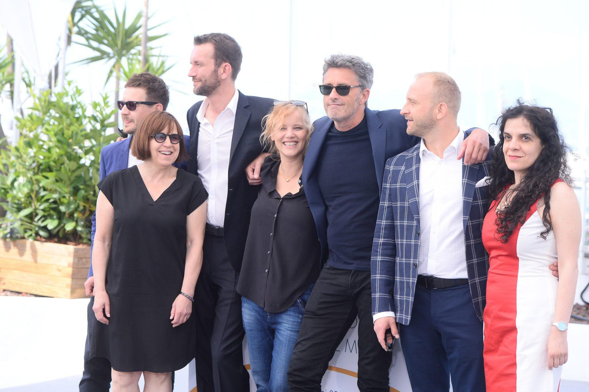 Joanna Kulig, Tomasz Kot, Paweł Pawlikowski, Borys Szyc - konferencja prasowa "Zimnej Wojny", Cannes 2018
