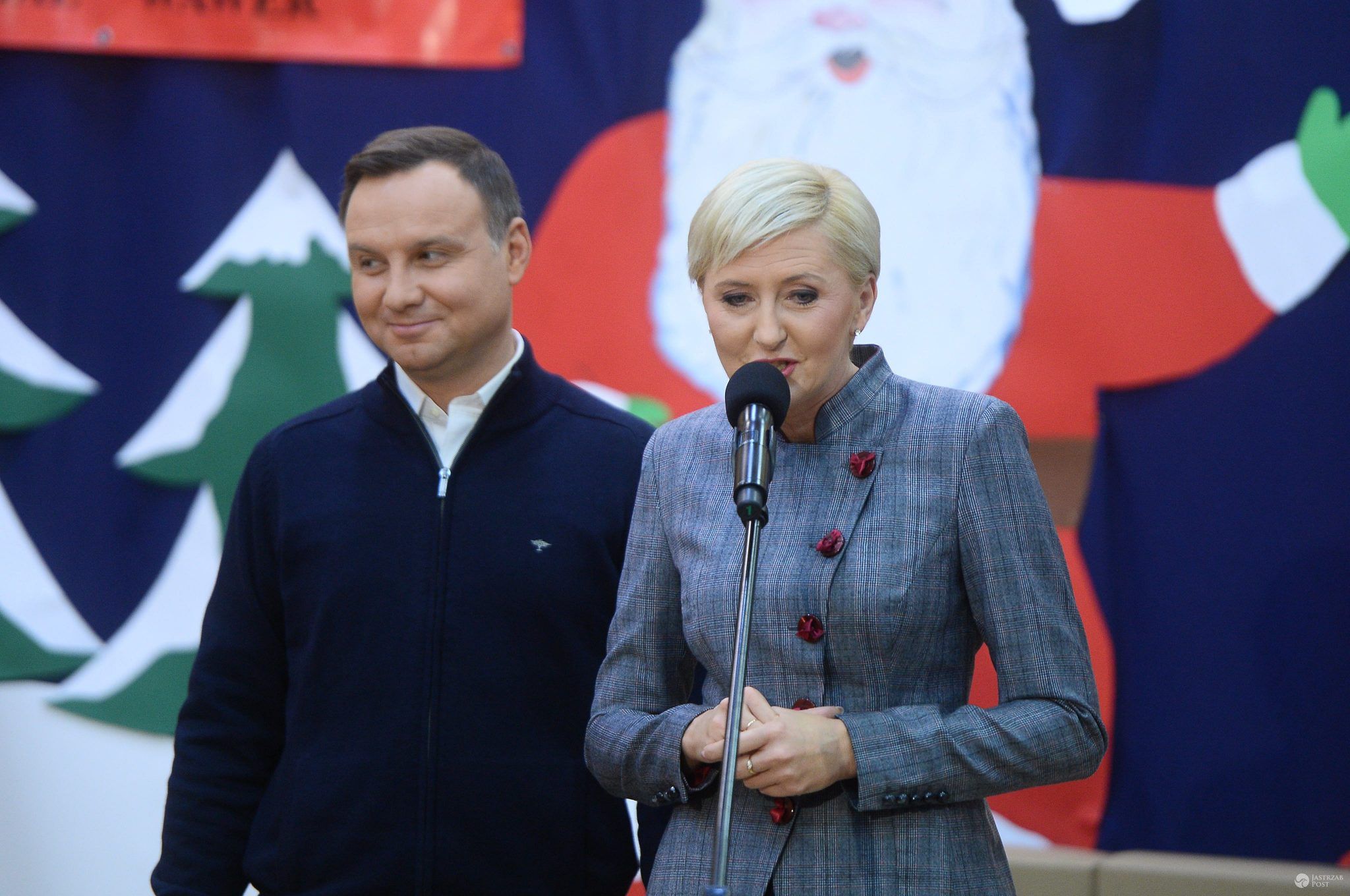Agata Duda i Andrzej Duda - finał akcji Banków Żywności 2016. Zdjęcia
