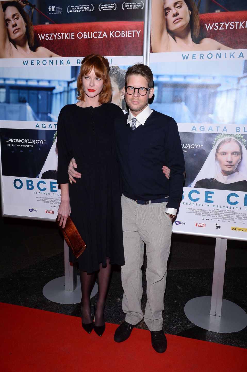Łukasz Garlicki i Marzena Krzywińska
Premiera filmu "Ciało obce"
Fotografia: ONS