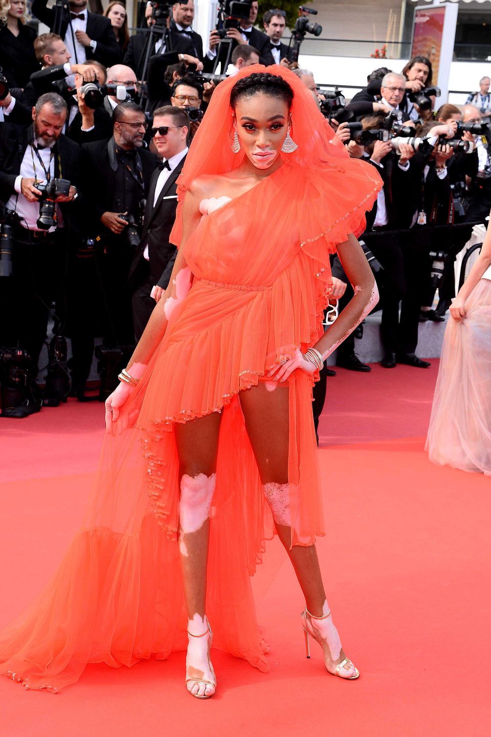 Winnie Harlow - premiera Once upon a time in Hollywood, Cannes 2019