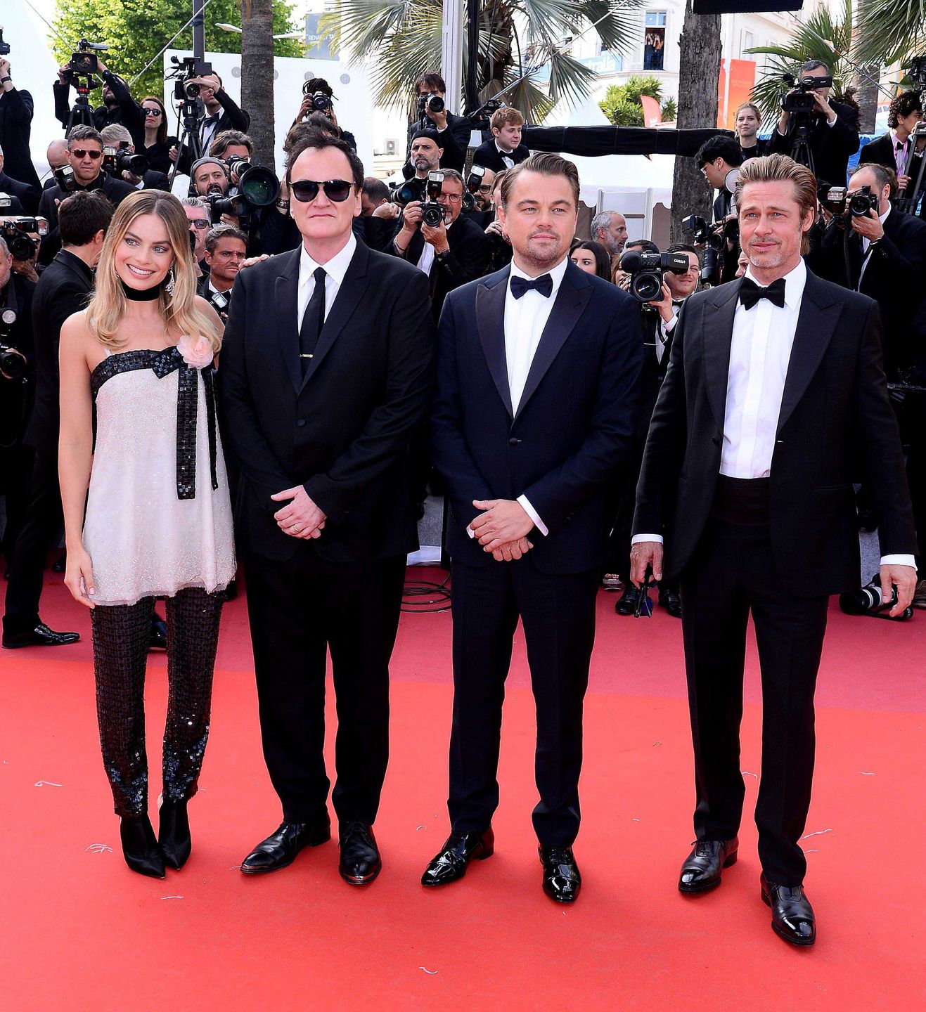 Główni aktorzy - Once upon a time in Hollywood, Cannes 2019