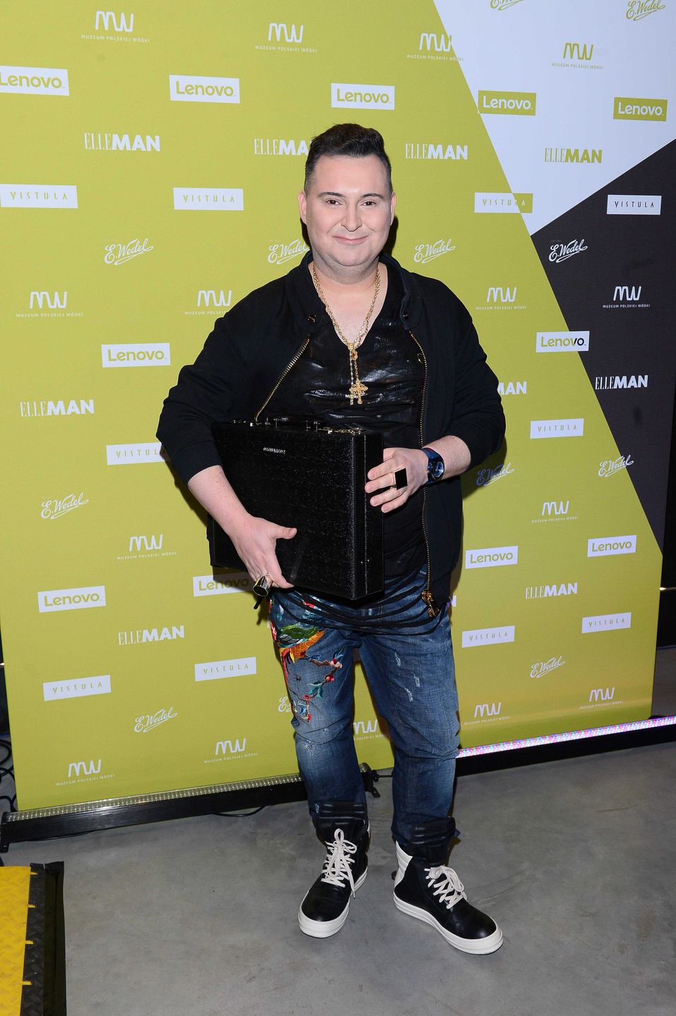 Michał Witkowski - Elle Man nowe wydanie magazynu