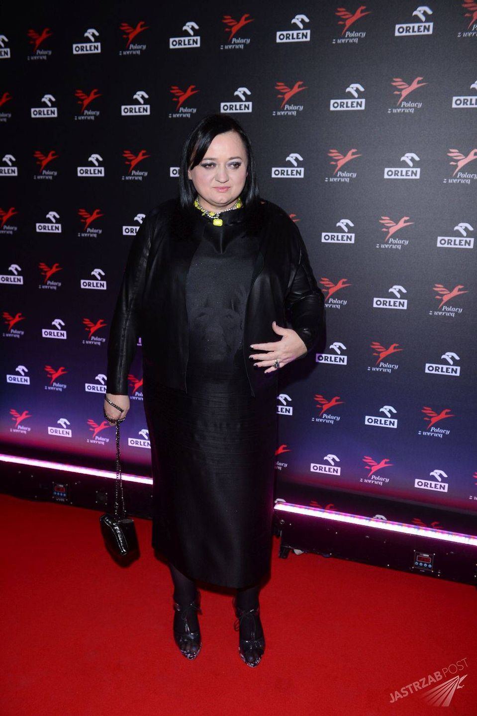 Gosia Baczyńska na gali "Polacy z Werwą" 2015