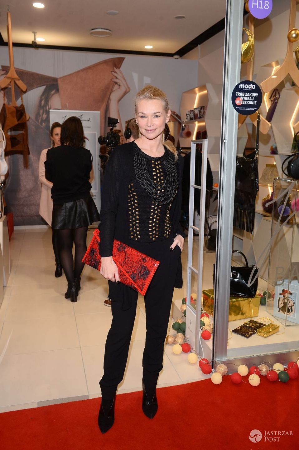Ewa Pacuła - wigilijne spotkanie w atelier Joanny Kruczek
