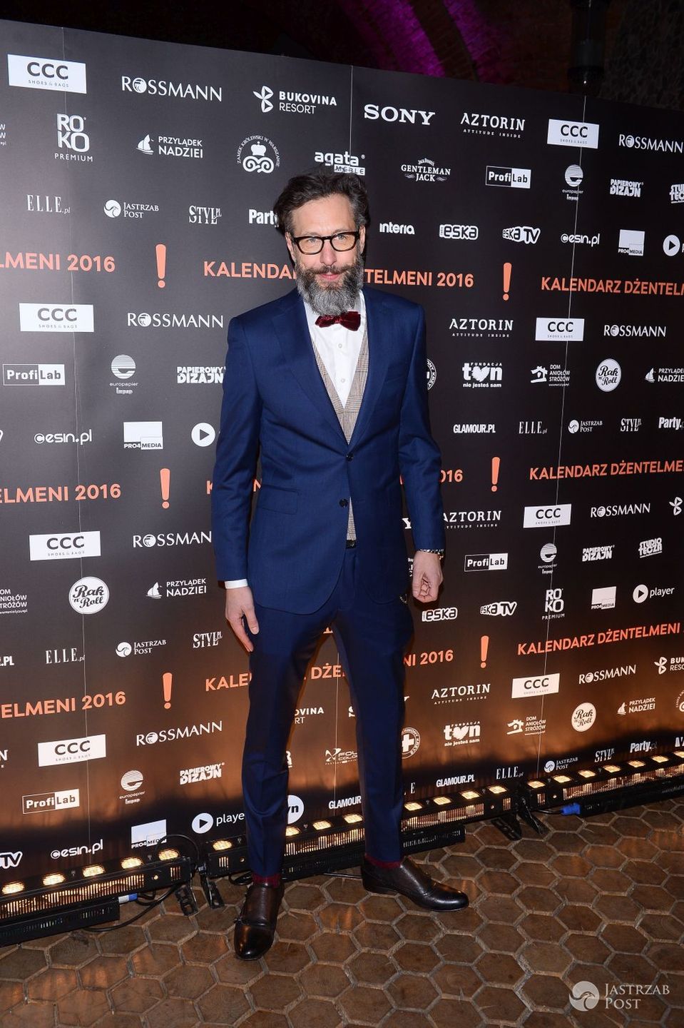 Szymon Majewski na premierze Kalendarza Dżentelmeni 2016