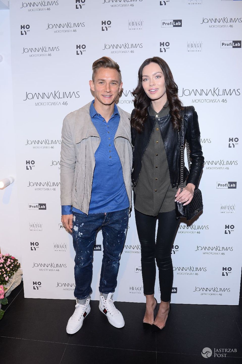 Jakub Rzeźniczak, Edyta Zając na otwarciu butiku Joanny Klimas