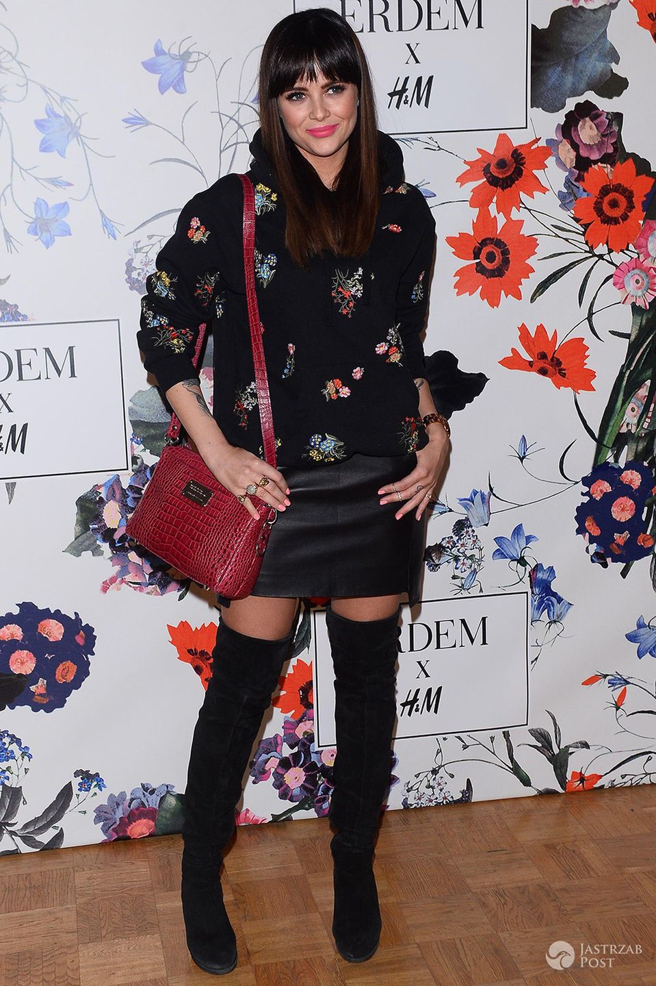 Gabi Drzewiecka - Erdem dla H&M, prezentacja kolekcji