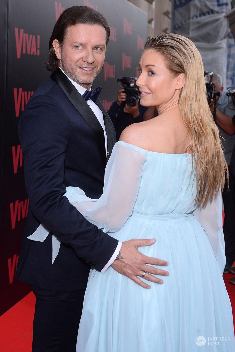 Rozenek i Majdan na urodzinach magazynu Viva!