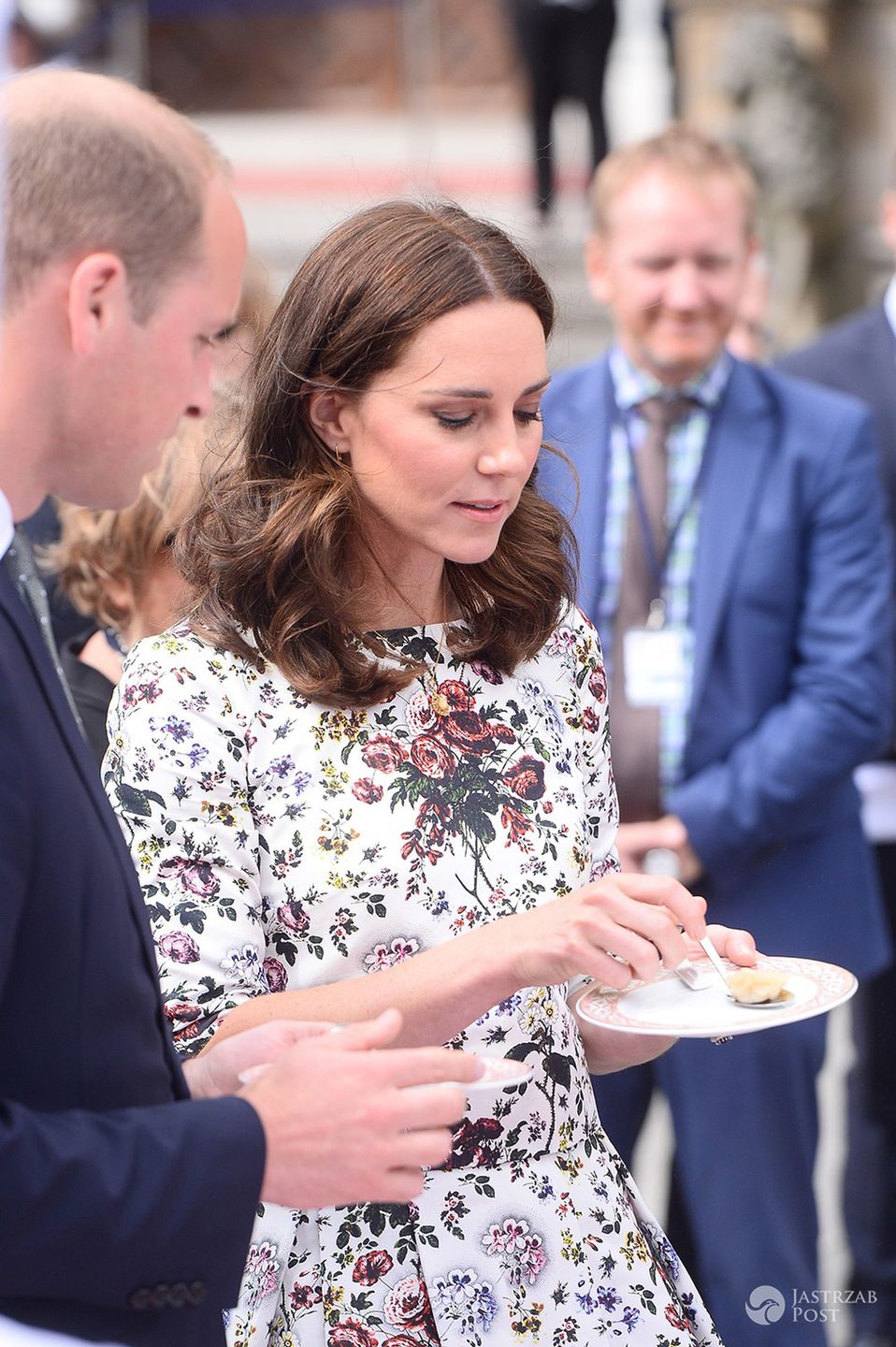 Księżna Kate i książę William zjedli polskie pierogi