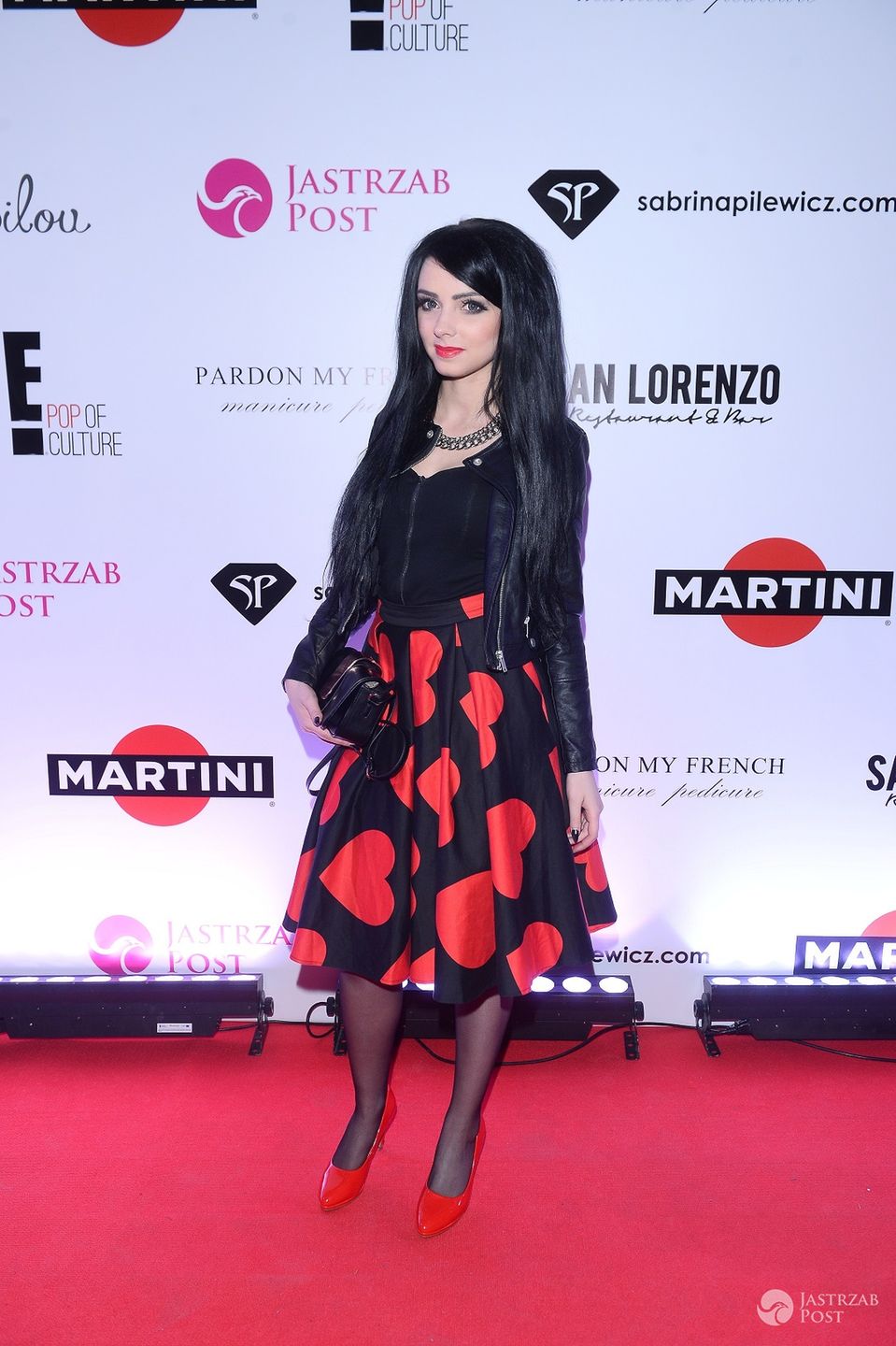 Mamiko w spódnicy Mohito na imprezie oskarowej