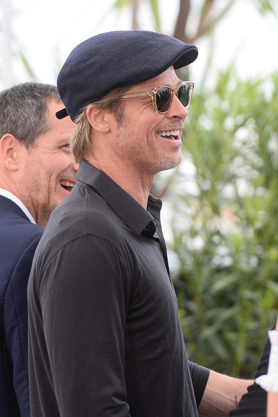 Brad Pitt na premierze filmu w Cannes