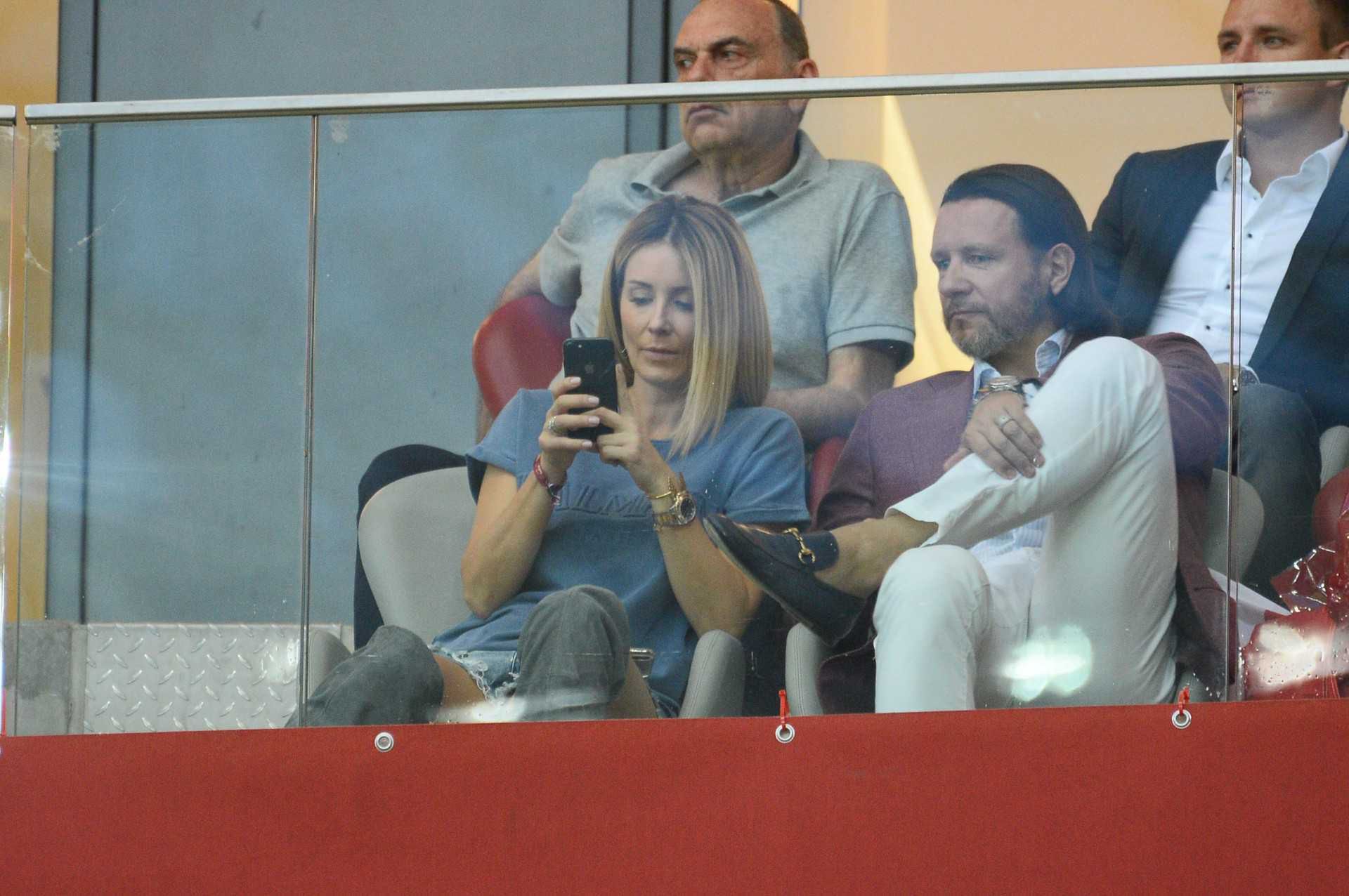 Małgorzata Rozenek i Radosław Majdan – mecz Polska Izrael przed Euro 2020