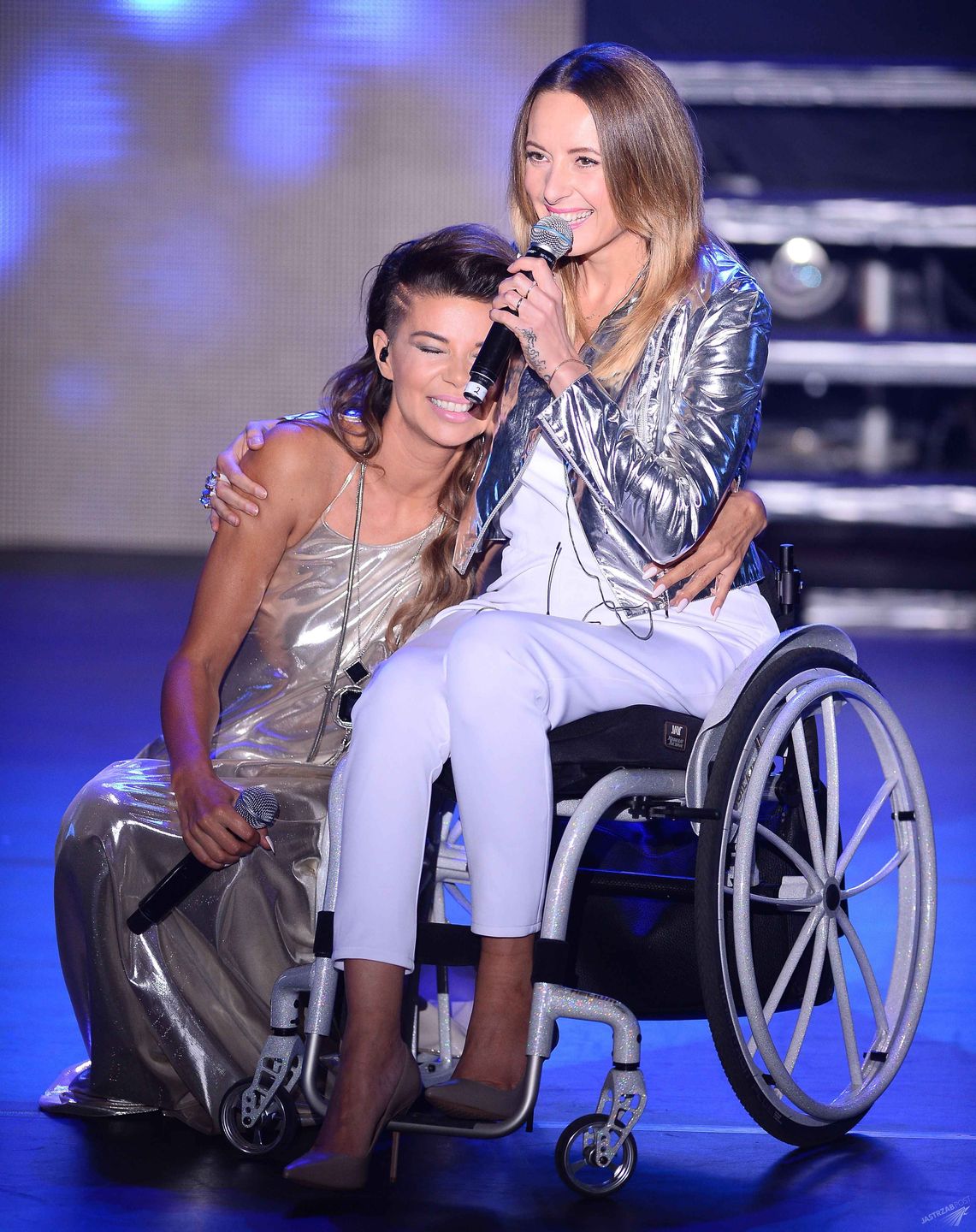 Edyta Górniak i Monika Kuszyńska na koncercie w Płocku (Fot. ONS)