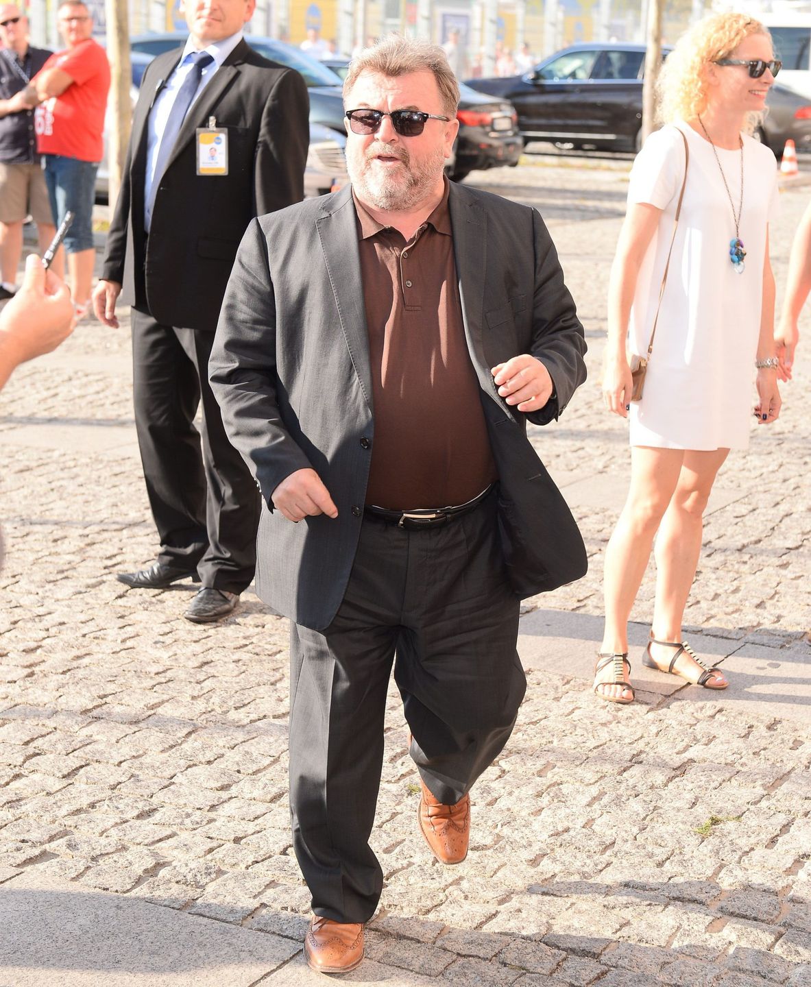 Edward Miszczak na Wielkim Meczu TVN vs TVP 
Fot. ons