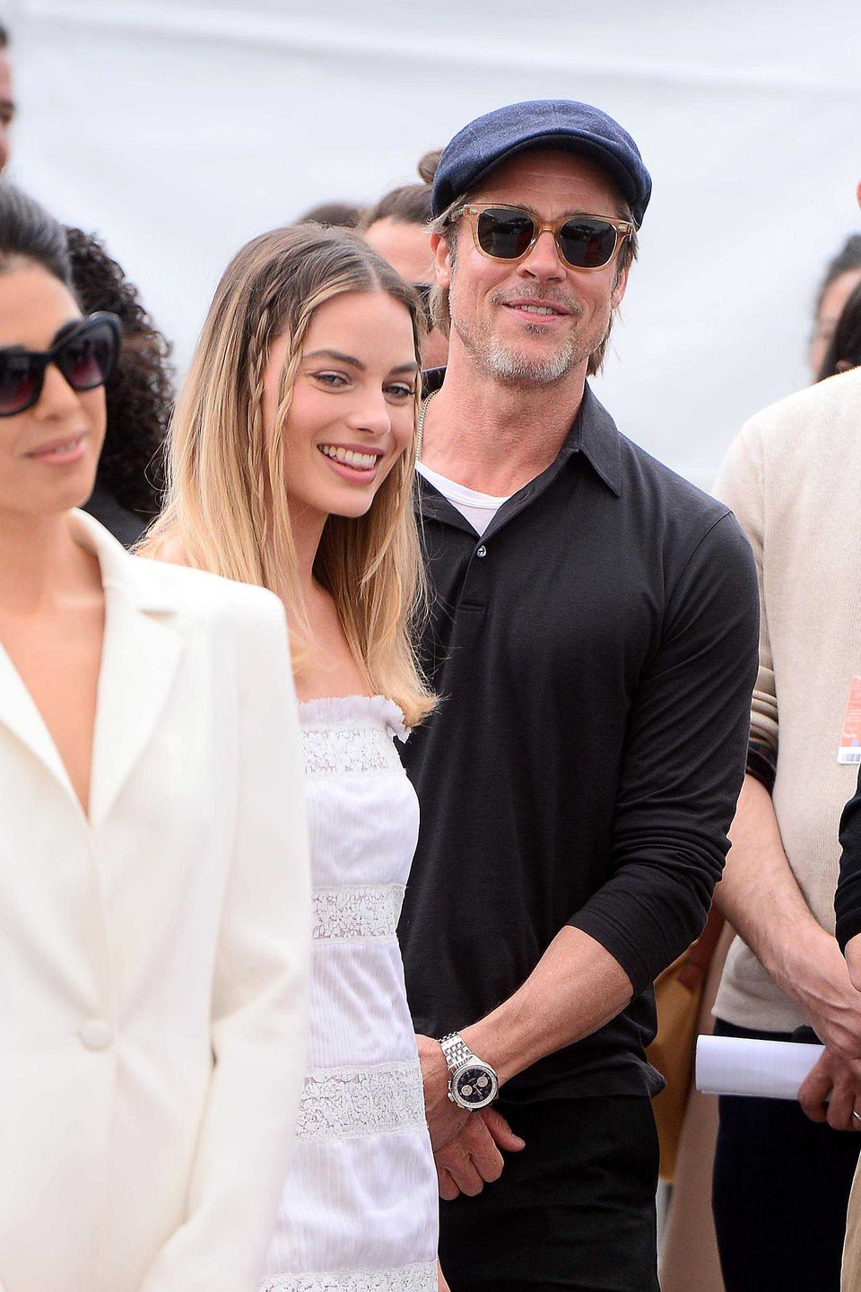 Brad Pitt na premierze filmu w Cannes