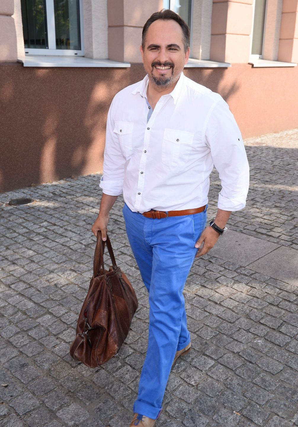 Agustin Egurrola na Wielkim Meczu TVP vs TVN
Fot. ons