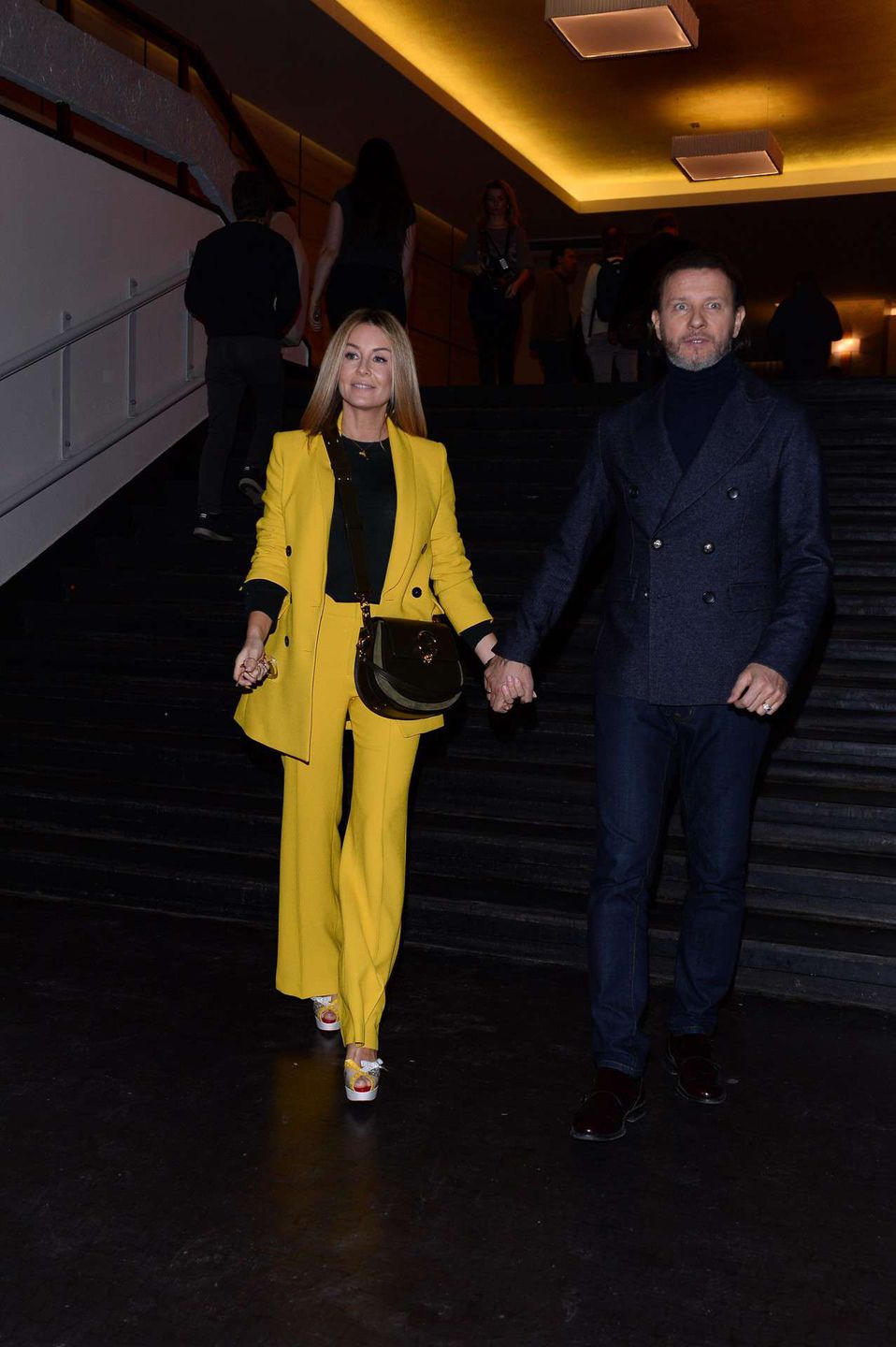 Małgorzata Rozenek i Radosław Majdan na premierze spektaklu