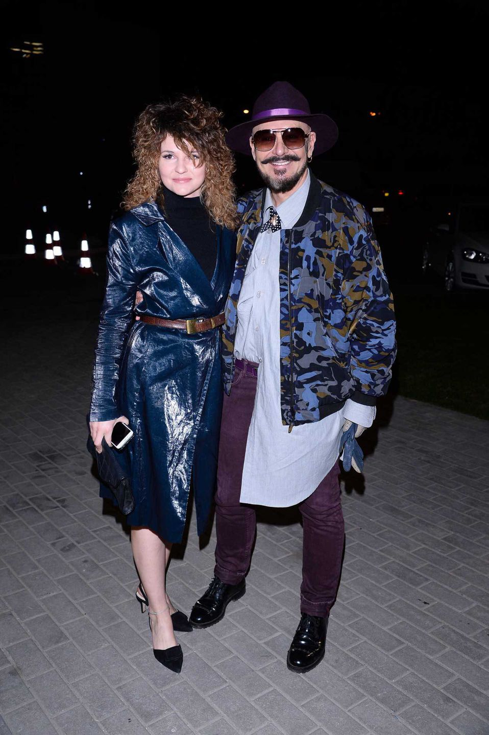 Joanna Mroczkowska (redaktor naczelna Cosmopolitan) i Tomasz Jacyków – pokaz Thecadess wiosna lato 2019