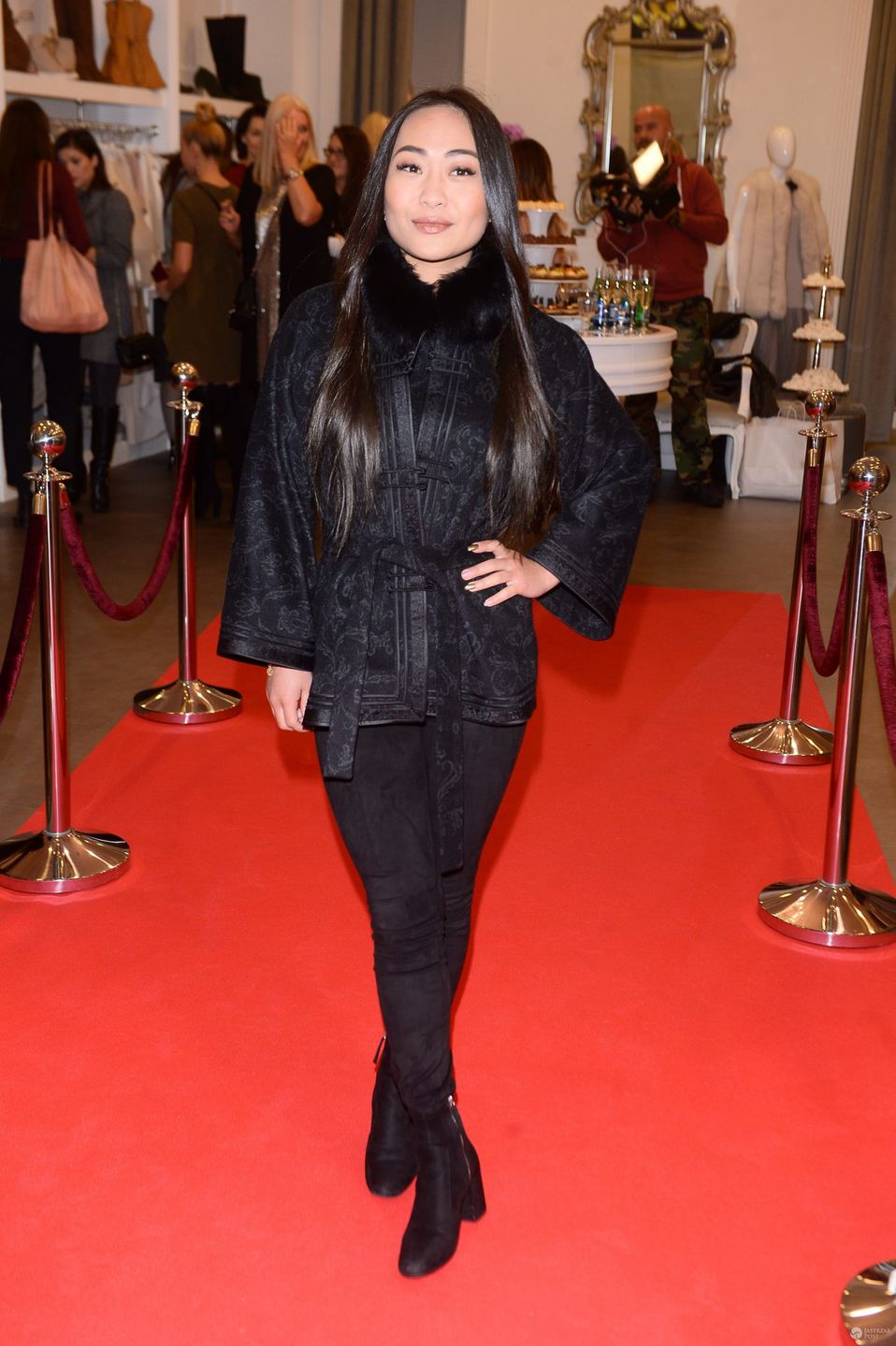 Misheel Jargalsaikhan - otwarcie Salonu White House