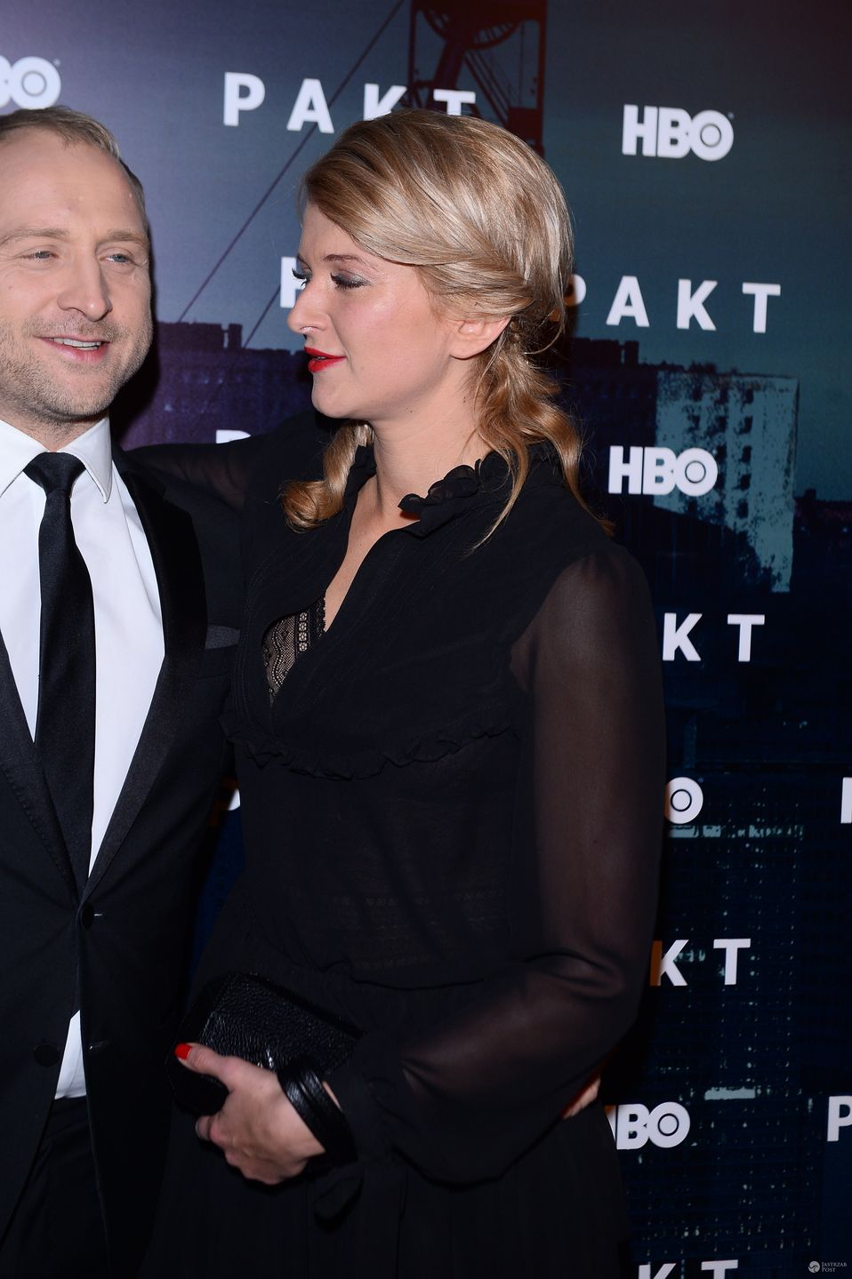 Borys Szyc i Justyna Jeger-Nagłowska - premiera kolejnego sezonu serialu Pakt