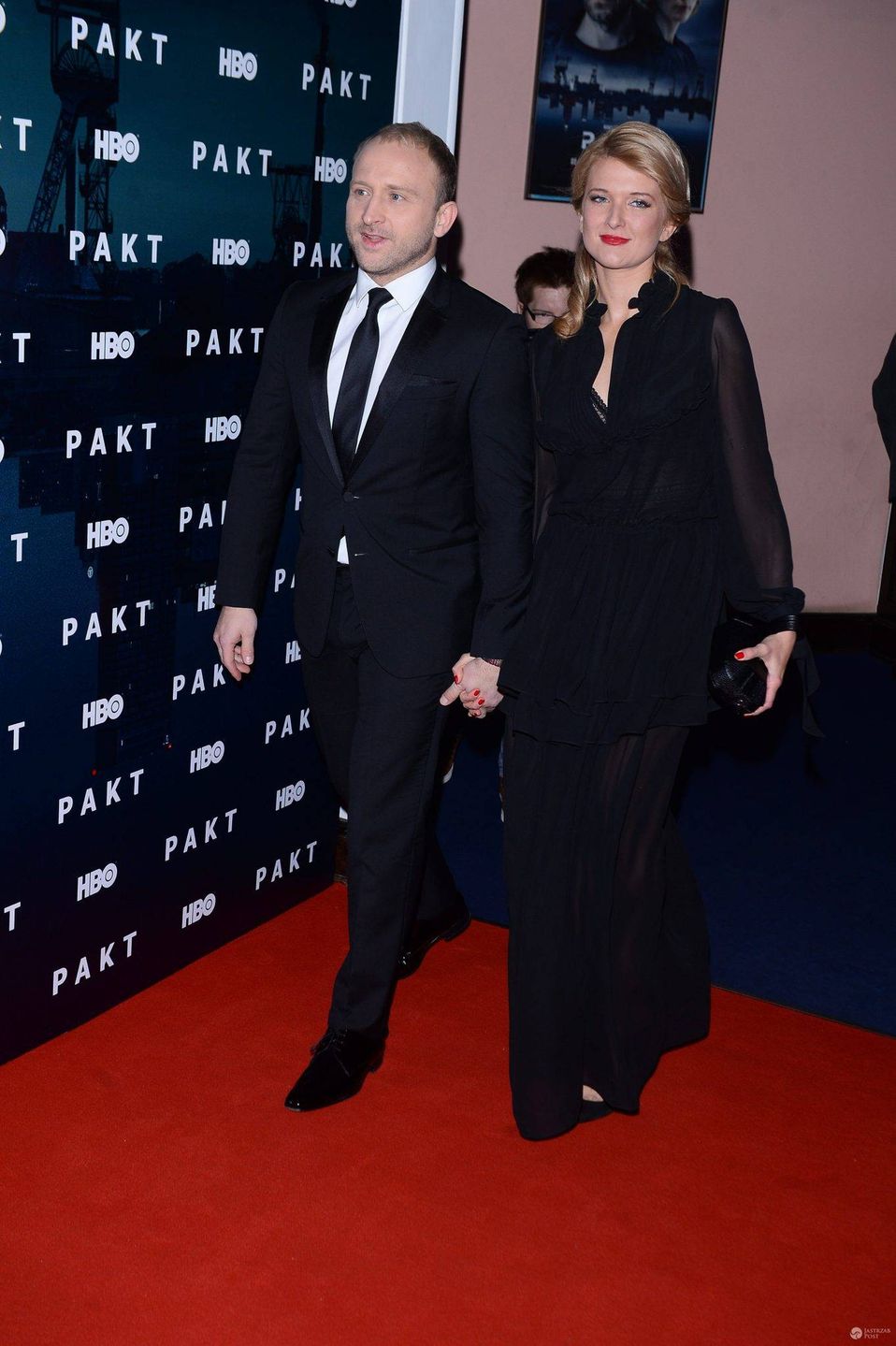 Borys Szyc i Justyna Jeger-Nagłowska - premiera kolejnego sezonu serialu Pakt