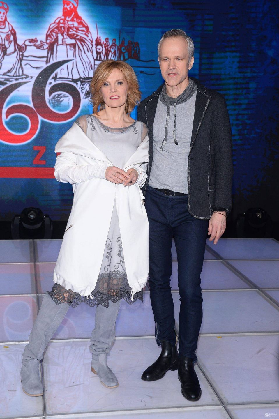 Wielki Test z Historii TVP - Dorota Chotecka i Radosław Pazura