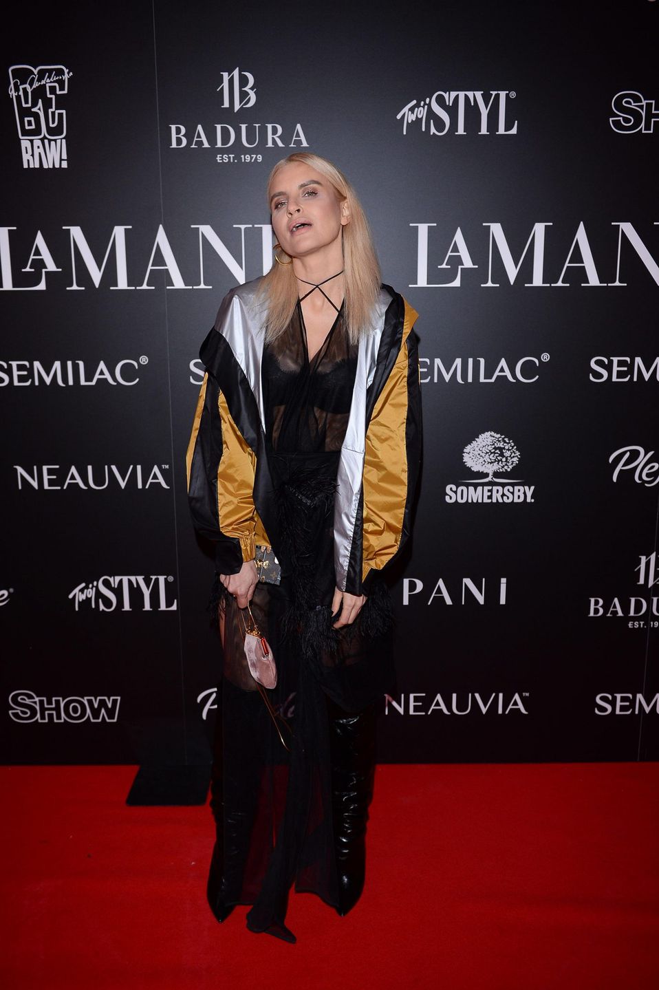Joanna Horodyńska - pokaz La Mania i 50. urodziny Joanny Przetakiewicz