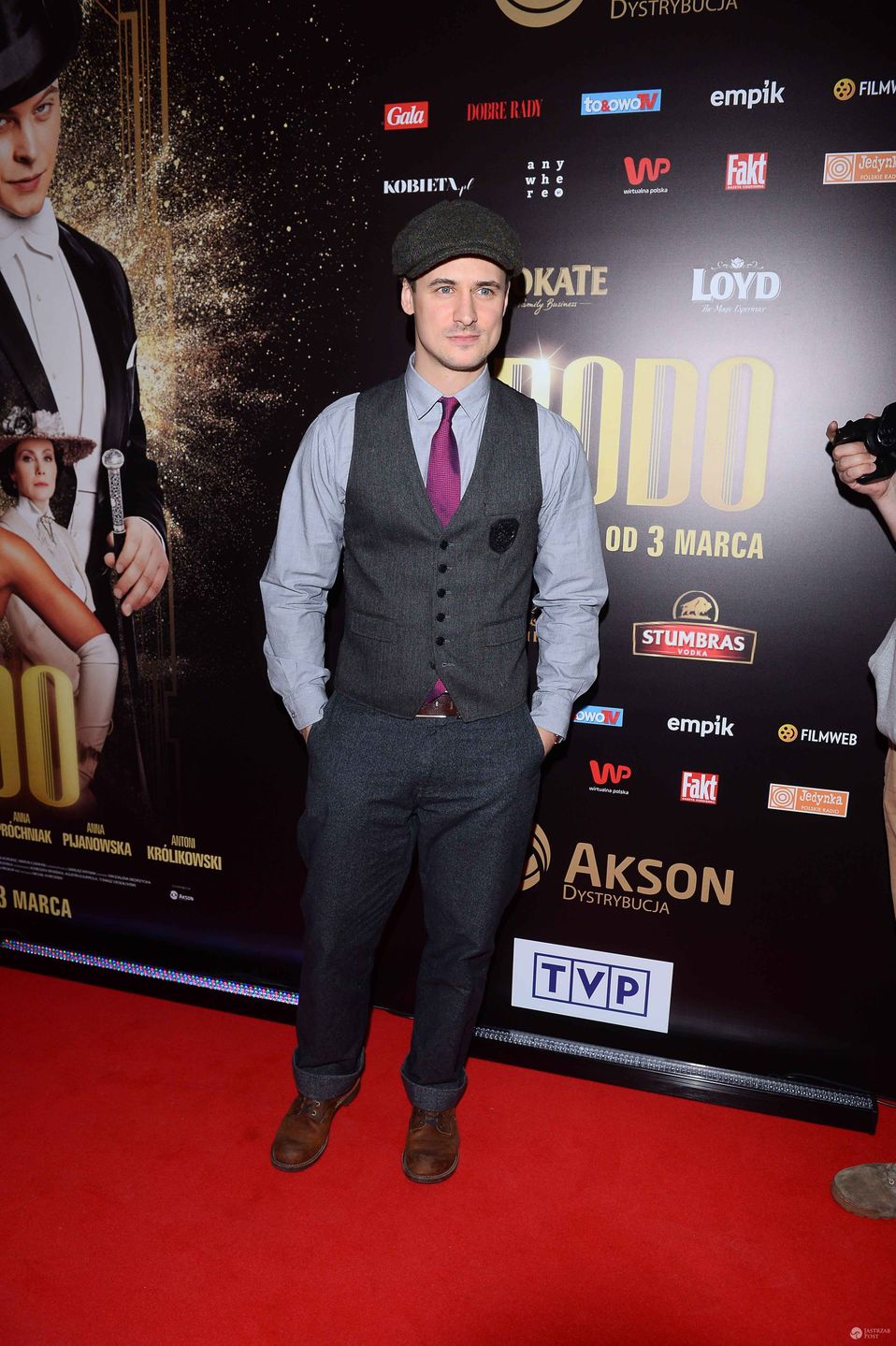 Mateusz Damięcki - premiera filmu Bodo 2017