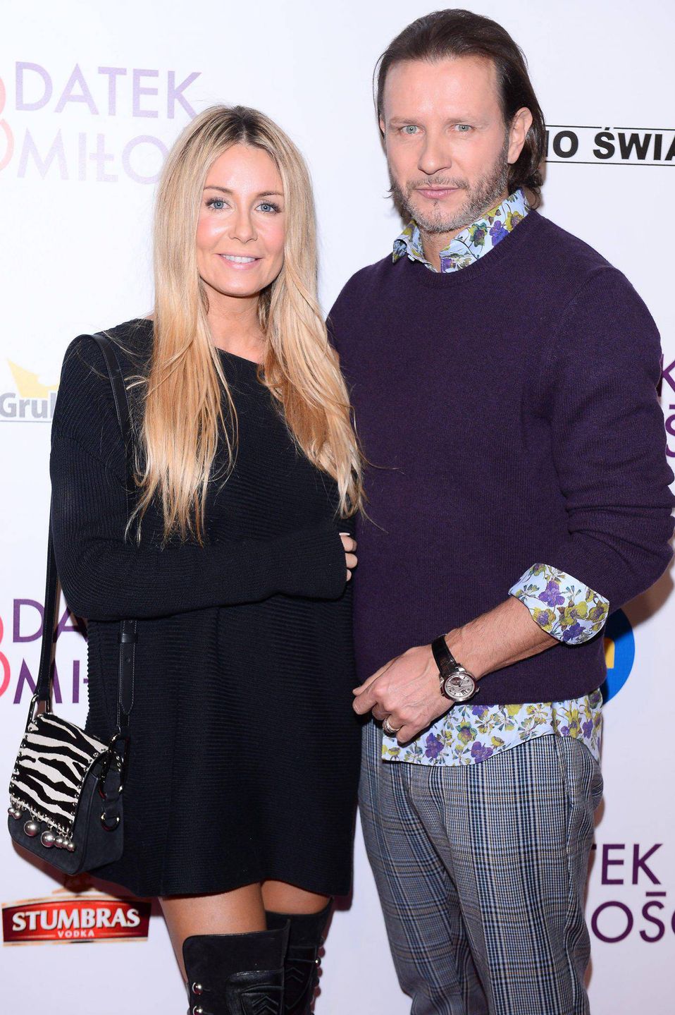 Małgorzata Rozenek i Radosław Majdan - Podatek od miłości, premiera filmu
