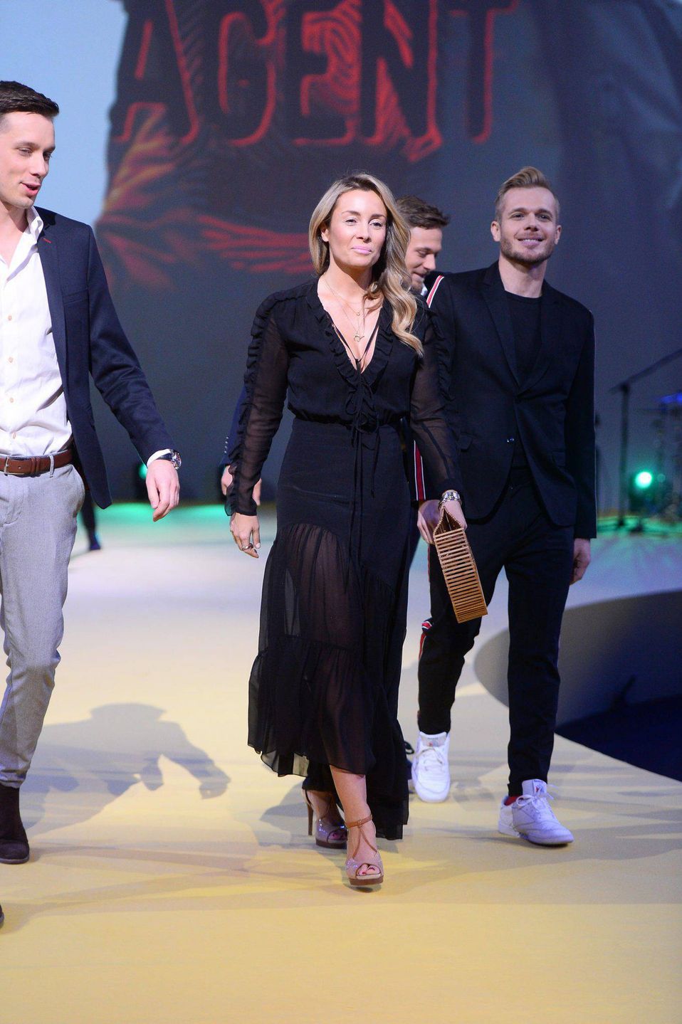 Karolian Ferenstein-Kraśko - TVN, wiosenna ramówka 2018 - prezentacja