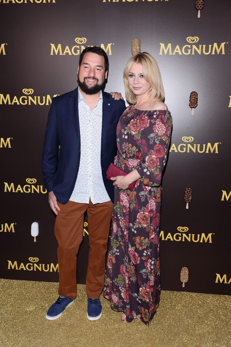 Jan Kuroń z żoną Anetą – Dawid Woliński dla Magnum, pokaz mody 2018