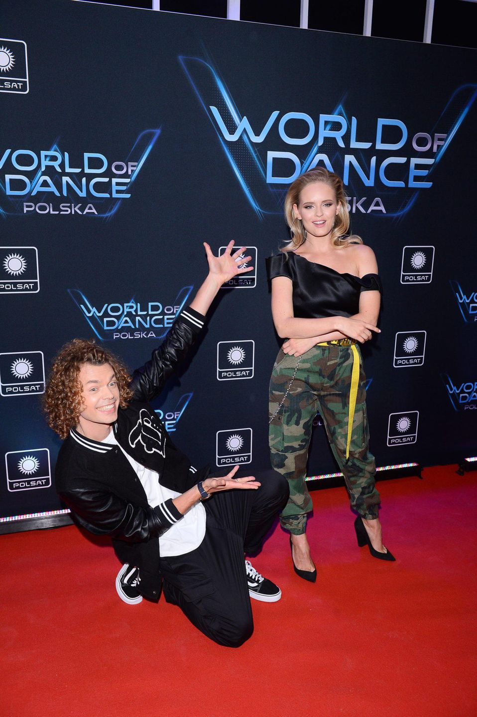 Prowadzący program World of dance