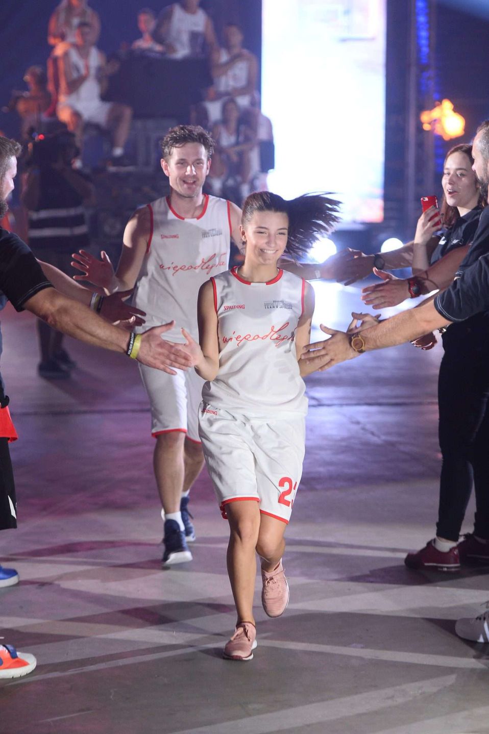Julia Wieniawa, Antek Królikowski - Wielki Mecz Gortat Team vs. Wojsko Polskie 2018