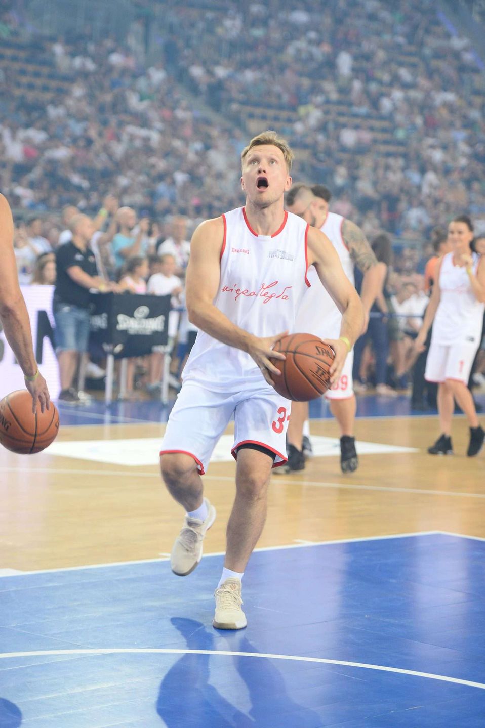 Kuba Wesołowski  Charytatywny mecz Marcina Gortata z gwiazdami