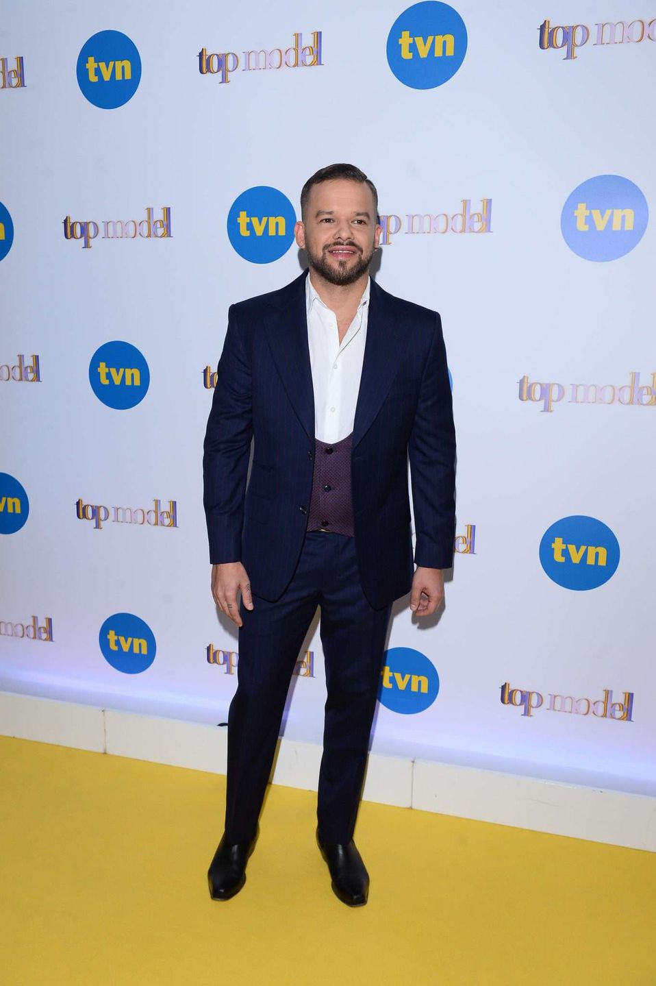 Michał Piróg - konferencja prasowa Top Model