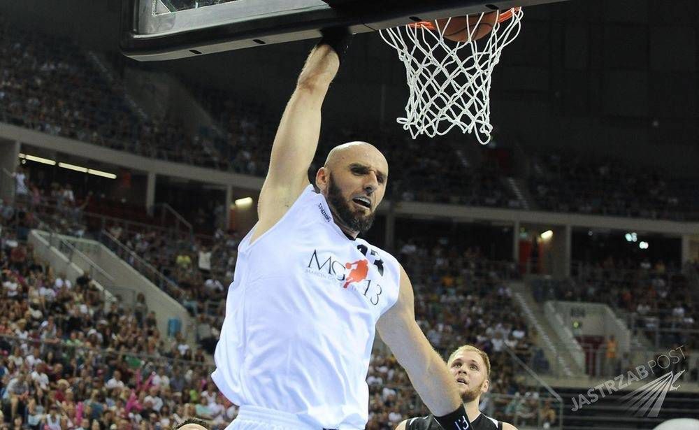 Marcin Gortat również pochwalił się zdjęciami z Super Meczu