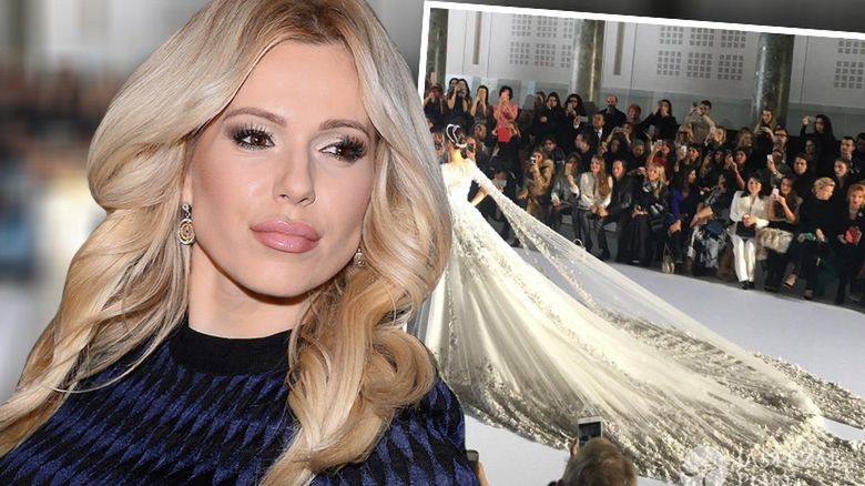 Suknia ślubna Dody Ralph&Russo (fot. ONS, Instagram)