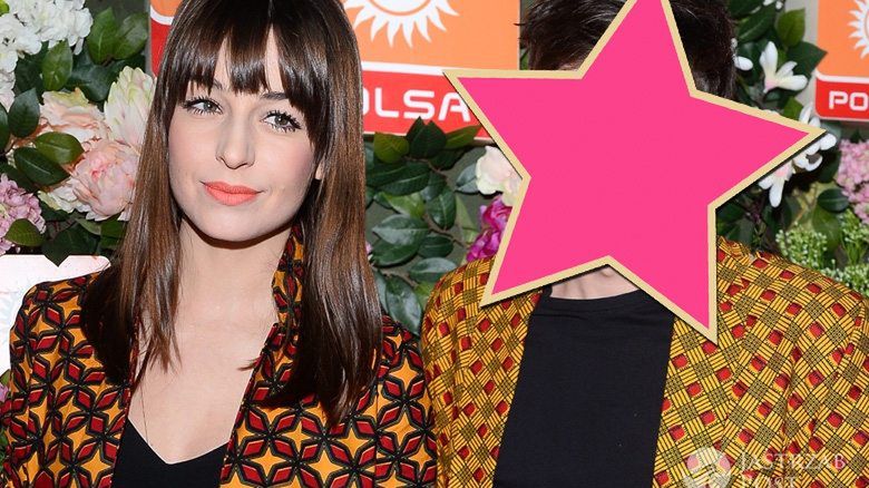 Marynarka: Chi-Chi Ude. Agnieszka Więdłocha, ramówka Polsatu wiosna 2016 (fot. ONS)